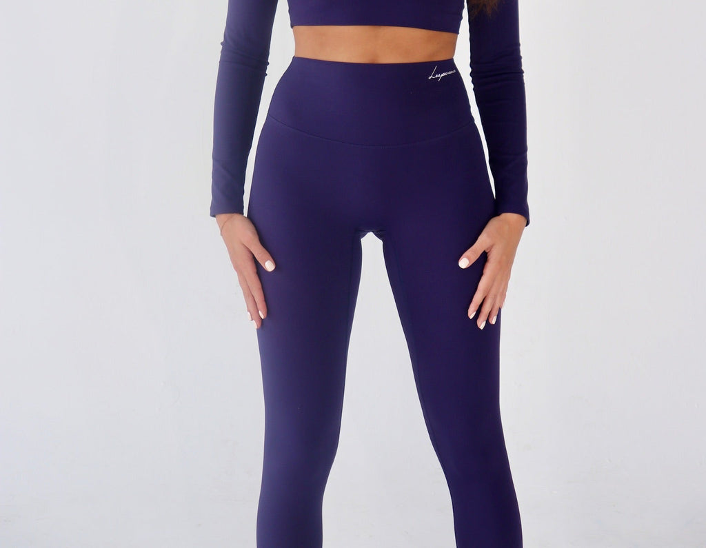 Signature Nylon Netural Leggings