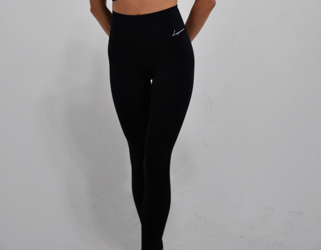 Signature Nylon Netural Leggings